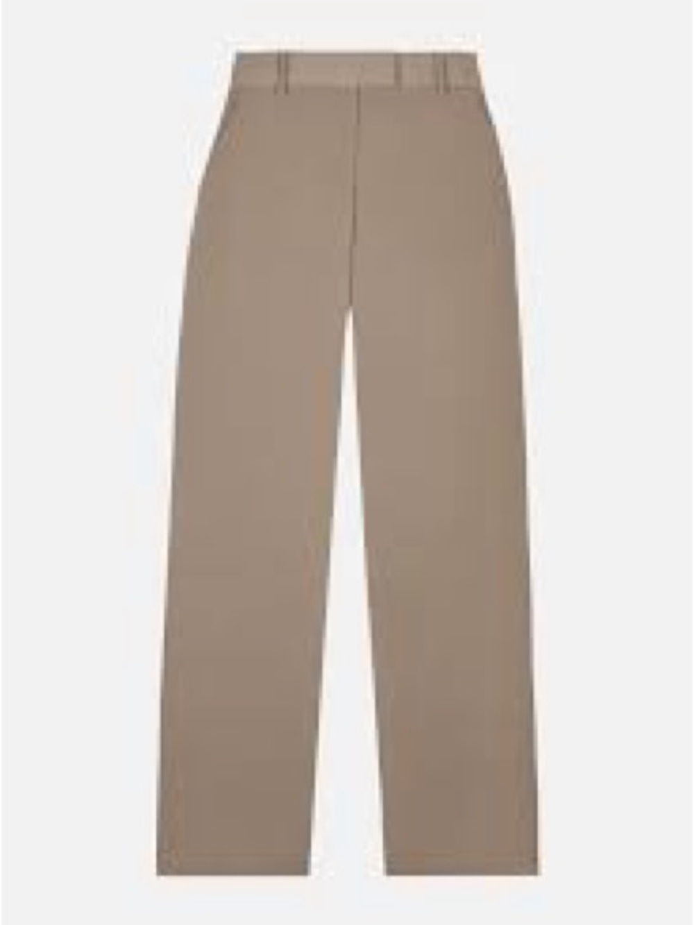 Boa. Because of Alice Straight Leg Wool Blend Trousers in Oak Tan NWT M